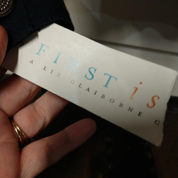 First Issue -  Liz Claiborne Jacket Black - Picture 5 of 7